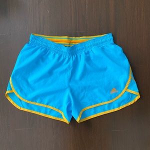 Bright blue adidas athletic shorts NWOT